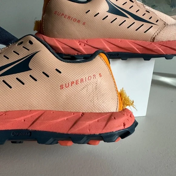 Altra Superior 5 Women's trail running shoe - dusty pink - size 7 - flaws* - Picture 7 of 9